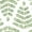Green, variant on Cat Coquillette Leaflets Peel & Stick Wallpaper