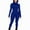 Blue Jumpsuit, variant on DUMUIELD Long Sleeve Jumpsuits for Women Workout Seamless Jumpsuit Yoga Bodycon One Piece Leggings Romper