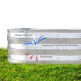 thumbnail image 5 of LIALEX 2 Pack Raised Garden Bed Kit for Vegetables Flower Galvanized Metal Planter Boxs Designed for Easy DIY and Cleaning Not Twist Or Rot, 5 of 6