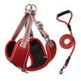 thumbnail image 2 of Flmtop Adjustable Medium Large Dog Harness Leash Reflective Reinforced Chest Strap, 2 of 7