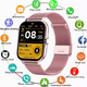 thumbnail image 3 of Reloj Inteligente Bluetooth Deportivo Smartwatch Impermeable, Rosa, 3 of 5
