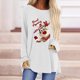 thumbnail image 1 of Pntutb Mujeres Casual Navidad Sudaderas Manga Larga Invierno Otoño tops Cozy Pullover Suéter Camisas Tee Blusa Pntutb Pntutb-7030, 1 of 6