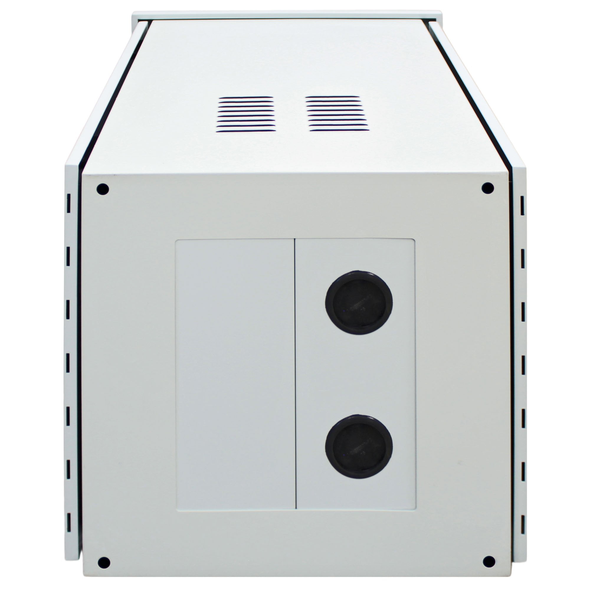 Electriduct IP55 Rack 19-Inch Outdoor Network Enclosure with Fans - 15U Height x 21.6"Depth