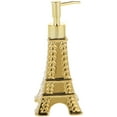 thumbnail image 5 of Tineasur Golden Ceramic PP Shampoo Bottle Dispenser for Bathroom Kitchen Easy Use, 5 of 6