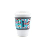 Java Sok Reusable Hot Coffee Cup Sleeve for Hot Coffee and Tea from Starbucks Coffee, McDonalds, Dunkin Donuts, More (Ho Ho Ho)