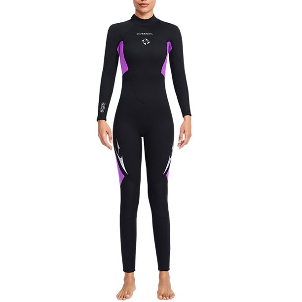 Eigraketly BUCEO SAIL 3MM Trajes de neopreno SCR Traje de buceo de neopreno Traje de baño Resistente al desgaste Traje de surf con protección para Deportes acuáticos Púrpura SG Eigraketly OD003296-25