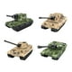 thumbnail image 5 of Modelo de tanque de montaje de 4 piezas, modelo de tanque moderno 4D, rompecabezas DIY, proyectos de construcción, modelo de vehículo con ruedas para, 5 of 9