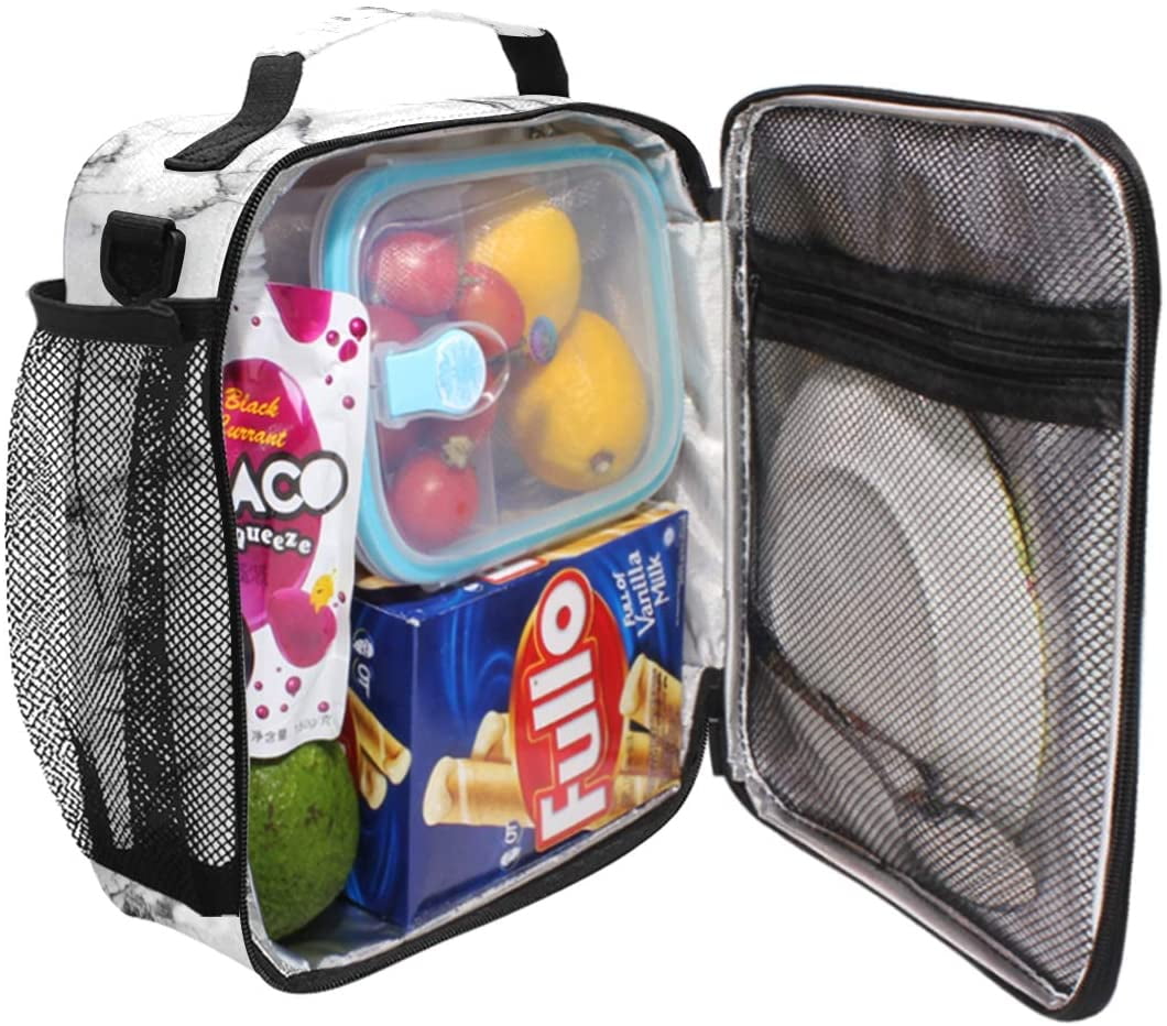 Soccer Print Soft Insulated Kids Personalized Thermal Lunch Box +