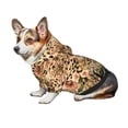 thumbnail image 7 of Honeii Animal Leopard Print Small Dog Hoodies Pet Hooded Sweatshirts Fall Winter Puppy Cat Sweaters Warm Clothes for Small Dogs Outfits Costume-X-Large, 7 of 7