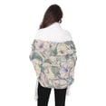 thumbnail image 3 of Women Winter Scarves Fashion Pashmina Shawl Wraps Long Blanket Scarf for Fall Spring Morning Glory Flowers and Vines, 3 of 10