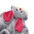 thumbnail image 7 of LYMAYTER Kids Flannel Robe Cute Winter Warm Animal Ears Hooded Thick for Toddler Sleepwear 1-8Y, 7 of 7