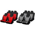 thumbnail image 4 of 9 piezas instaladas en todos los asientos y parte trasera, aptas para camioneta SUV-gris, 4 of 5