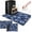 Starfish 8, variant on Starfish Summer Beach Coffee Mat for Countertops, Shell Blue Ocean Dish Drying Mat 2 Pcs for Kitchen Coffee Bar Accessories Fit Under Coffee Maker Espresso Machine Dish Rack Hide Stain Rubber