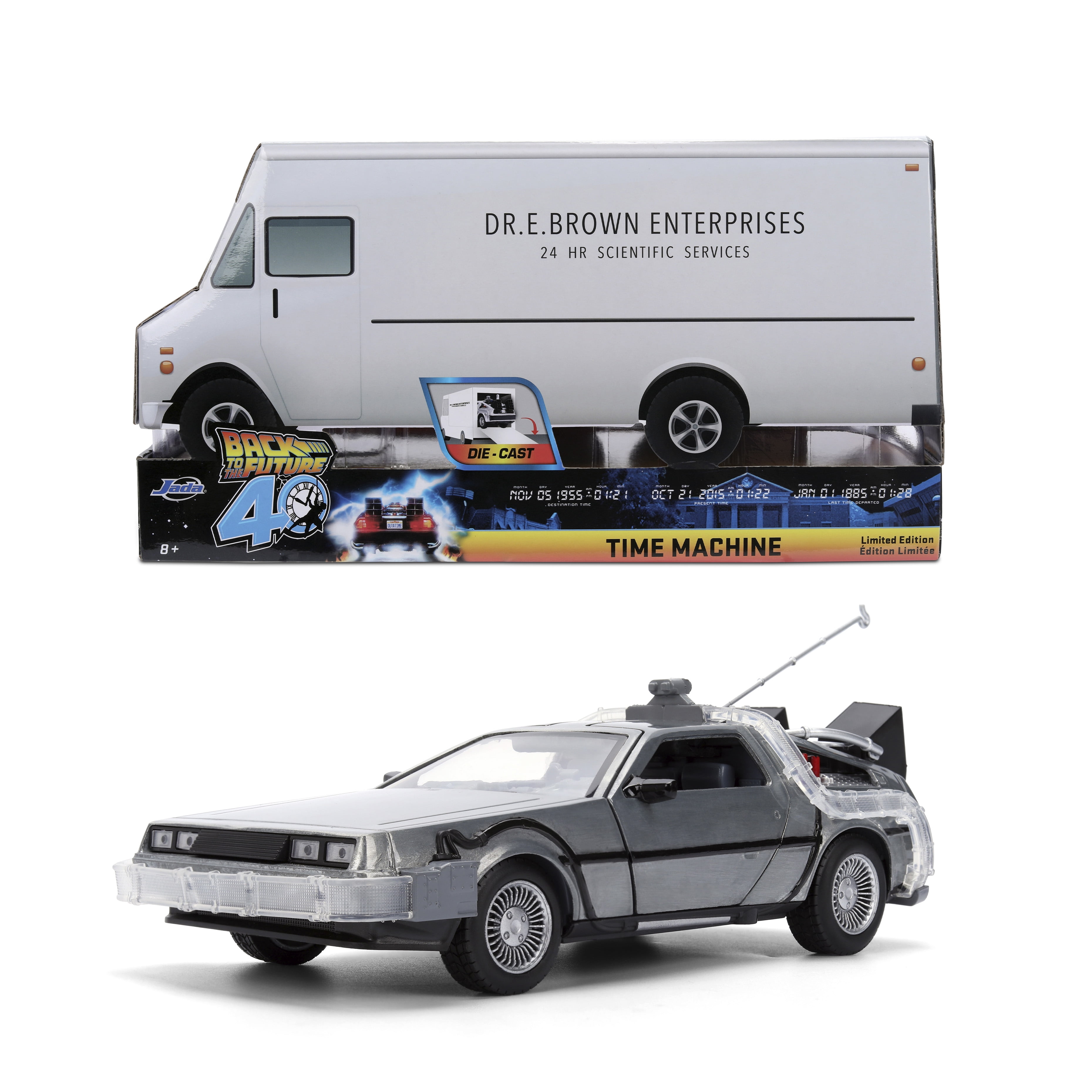 Mattel, Hot Wheels Back to The Future 40th Anniversary Set, Purple