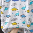 thumbnail image 5 of Girls and Boys Pajamas Sets 2 Piece Long Sleeve Sleepwear Cute Set for Fall Winter 6 12 24 Months 1T 2T 3T 4T 5T 6T Children Blue,5-6 Years, 5 of 5