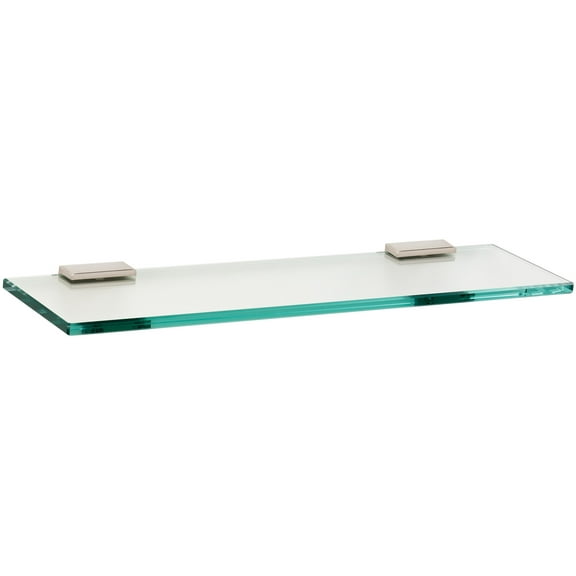 Arch 18" x 0.75" Bathroom Shelf, Polished Nickel