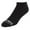 Black, variant on Performance No Show Full Cushioned Socks (3 Pack) (Men)