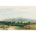 thumbnail image 2 of Thomas Ender 18x13 Gold Ornate Wood Frame and Double Matted Museum Art Print Titled - Lomnitz Castle and the Tatra in Hungary (1861), 2 of 4