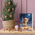 thumbnail image 4 of YIKA Hristmas Cow Advent Calendar 2025 24 Days Of Christmas Advent Calendar Hanging Ornament Christmas Decorations Christmas Decorations Indoor A, 4 of 6