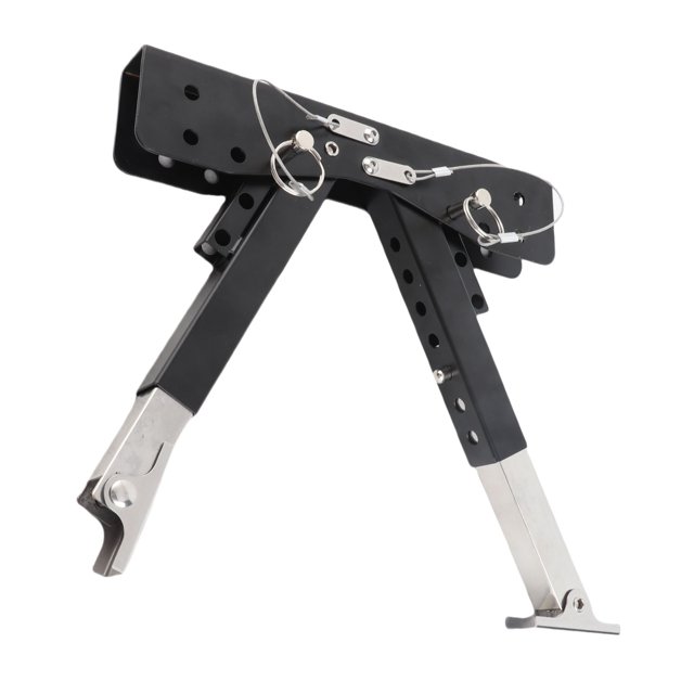 Kit de Stabilisateur de Marche, Stabilisateur Pliant en Acier Inoxydable Réglage Fin 2.8-11.4 Pouces pour Remorque de Voyage 5ème Roue RV