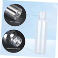 thumbnail image 3 of HUGFEGWE 6 Pcs Bouteilles Vides en Plastique 120ml avec Bouchon Rabattable pour Shampooing Lotion Savon Conteneurs Rechargeables Polyvalents pour Voyage et Usage Quotidien U2536-21108, 3 of 9