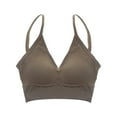 thumbnail image 1 of de s Camisetas Sin Mangas Del de Comodidad de Sin Costuras de Nylon Muchach café Macarena Chaleco de algodón bralette para mujeres, 1 of 3