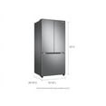thumbnail image 3 of Samsung RF18A5101SR/AA 17.5 Cu. Ft. 3-Door French Door Counter Depth Smart Refrigerator with Twin Cooling Plus - Stainless Steel - NEW, 3 of 8