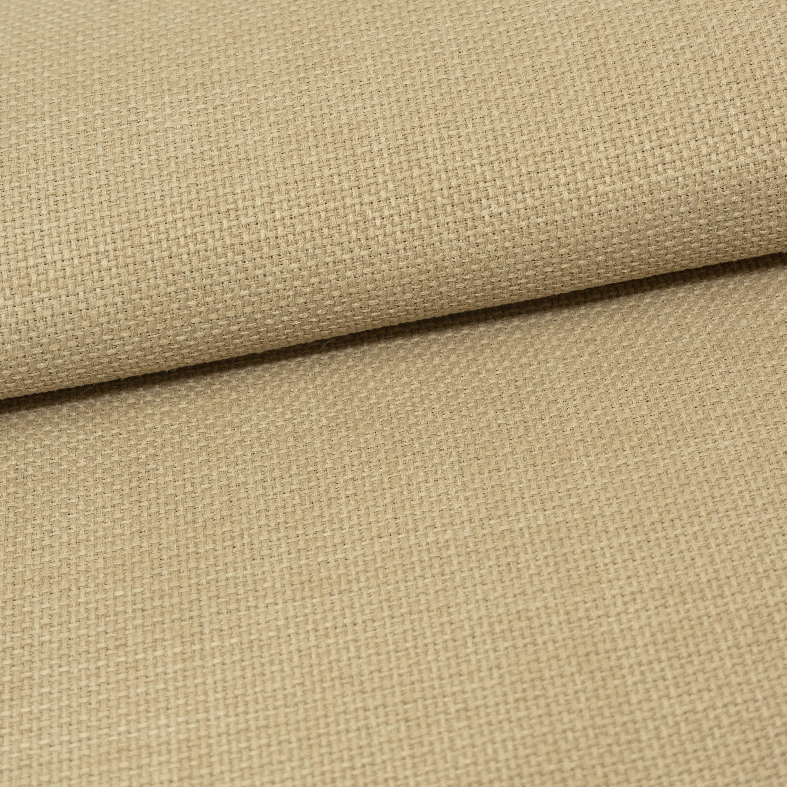 Waverly Inspirations, Home Decor, 100% Polyester, Water/Stain Resistant, Indoor/Outdoor Fabric - Solid Textured Width 54 Inch, Taupe, 2 Yard