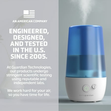 PureGuardian - 1 Gal. Ultrasonic Humidifier - Blue/White