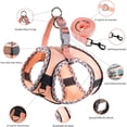 thumbnail image 6 of Frusde Dog Harness & Leash Set Adjustable for Small Medium Large Puppies Vest Harnesses for Walking Running Training, 6 of 6