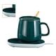 thumbnail image 4 of Juego de posavasos con calefacción de Taza de cerámica, 55 ℃, Temperatura Constante, Lindo Juego de Calentador de Tazas para hogares, Oficina, Regalos, Verde, 4 of 14
