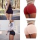 thumbnail image 4 of Soidarity Gewe Yeeli Mujeres Fitness Yoga Pantalones cortos Entrenamiento Ropa interior Elástico Anti Exposición Seguridad Uniforme atlético rojo S Soidarity FS11799-13, 4 of 6