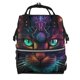 thumbnail image 1 of Disketp Futuristic Cat Warrior Mochila de Pañales de Gran Capacidad con Múltiples Bolsillos, Mochila de Viaje Multifuncional para Bebé, Unisex, Moderna y Resistente, 1 of 6