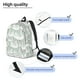 thumbnail image 3 of Balery White Birds Mochila Clásica Impresa Básica para Viaje, Mochila Escolar Resistente al Agua, Mochila de Lona con Correas Ajustables-Small, 3 of 5