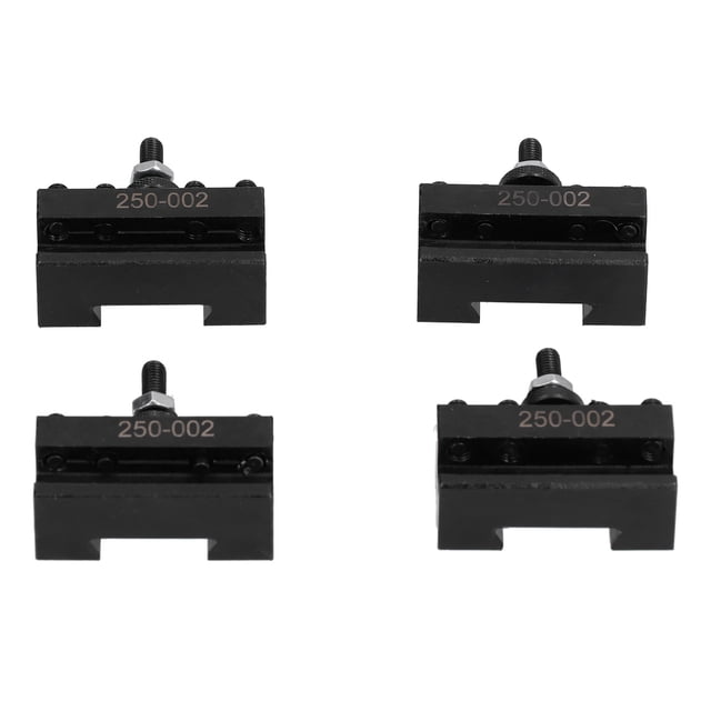 Portaherramientas De Taladrado Frontal, 4 Piezas Portaherramientas De Poste De Herramienta De Cuña Para Taladrar Para Procesar Para Tornear Para Refrentar