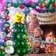 thumbnail image 4 of Globo navideño, globo de aluminio, globo de látex para decoración de fiesta navideña, 4 of 4