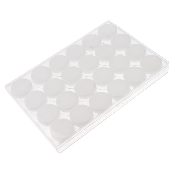 Frascos transparentes Baoblaze 12x 20g vacíos para arte de uñas Acrílico 24pcs 10g