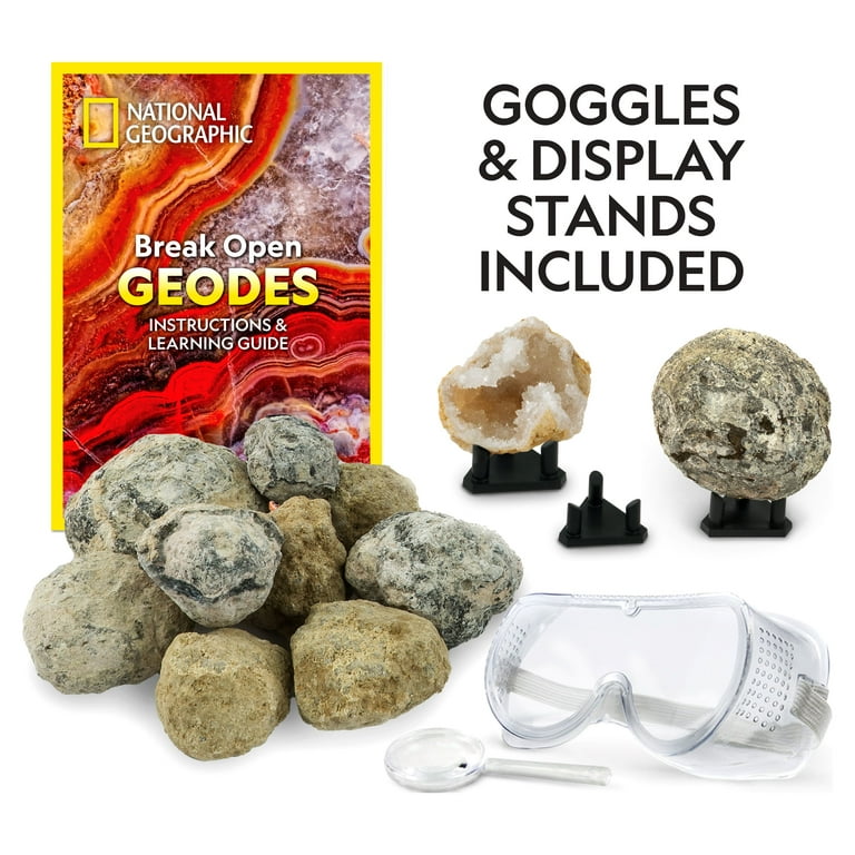 National Geographic Break Open 5 geodes