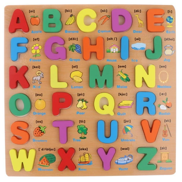 Rompecabezas Letras Arbol Abc Rompecabezas De ABC Yotijar Letras