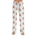 thumbnail image 2 of White Ladies Halloween Lounge Pants halloween costumes for teen girls,halloween costumes for teens XL, 2 of 6
