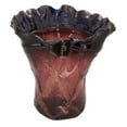 thumbnail image 2 of Benzara 67317 Fancy Styled Glass Fluted Vase, 2 of 2