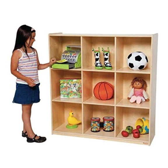 Wood Designs  9 Big Cubby Deep Storage - Natural