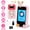Pink, variant on Kids Toy Smartphone Dual Camera Phone Touchscreen Learning Toy with Shockproof Cartoon Case Torch 16 Games ABC Learning for Boys Girls Aged 3+ GPCT5263