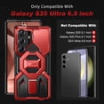 thumbnail image 2 of Funda magnética TONGATE para Samsung Galaxy S25 Ultra Red, 2 of 9
