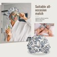 thumbnail image 7 of Casual gear Pattern Silk Bonnet for Sleeping Women Men, Adjustable Elastic Satin Bonnet Bonnet for Sleeping, Soft Similar Silk Curly Cuteness Hair Bonnet for Sleeping, 7 of 7