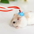 thumbnail image 6 of OATIPHO Pet Mouse Harness with Comfortable Cotton Rope and Adjustable Chest Strap Assorted Colors, 6 of 8