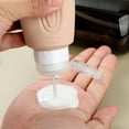 thumbnail image 5 of Micebay Leak-Proof 6-oz Silicone Squeezable Travel Bottles for Toiletries, Refillable Travel Size Containers, BPA Free, TSA Approved, Cream, 4 Pack, 5 of 10