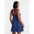 thumbnail image 3 of No Boundaries Drop Ruffle Mini Dress, Women’s XXS-XXL, 3 of 5