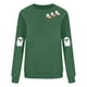 thumbnail image 4 of Heisall Womens Sweatshirts Halloween Print Long Sleeve Round Neck Loose 2025 New Arrival Fashion Casual, 4 of 4