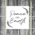 thumbnail image 3 of Grey, Jace 20x20 Black Modern Framed Museum Art Print Titled - Peace On Earth, 3 of 5